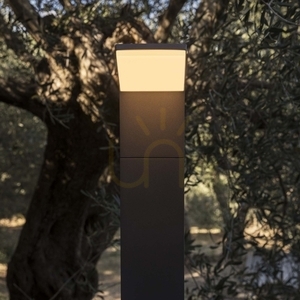 Kültéri állólámpa Ideallux STYLE 322384 antracit 100 cm 3000K LED small 3