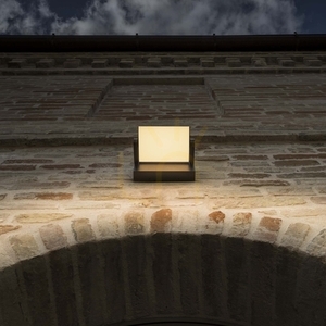 Kültéri fali lámpa Ideallux Swipe AP Grigio szürke LED 20,5W 326863 small 3