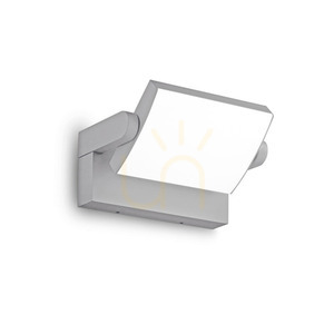 Kültéri fali lámpa Ideallux Swipe AP Grigio szürke LED 20,5W 326863 small 0