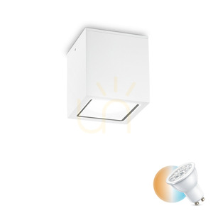 Kültéri mennyezeti lámpa Ideallux TECHO PL1 BIG BIANCO fehér GU10 251523 0 Kültéri mennyezeti lámpa Ideallux TECHO PL1 BIG BIANCO fehér GU10 251523 small 0