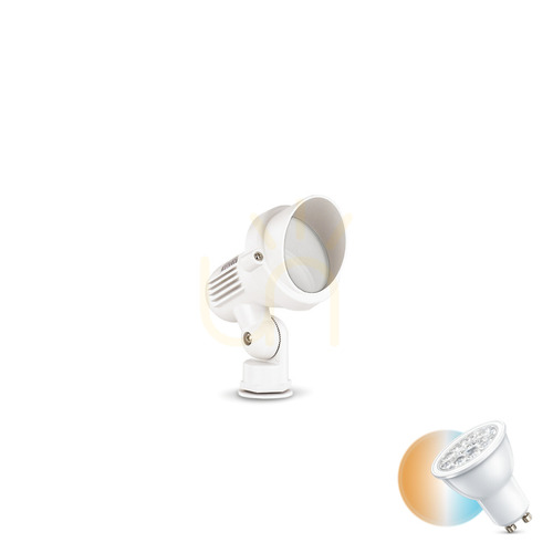 Jelölje be Spotlámpa Ideallux TERRA PR1 Small Bianco fehér kültéri GU10 IP65 106205