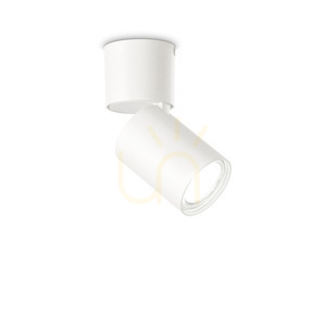 Plafonlámpa Ideallux TOBY PL1 BIANCO fehér GU10 1x35W 271538 small 2