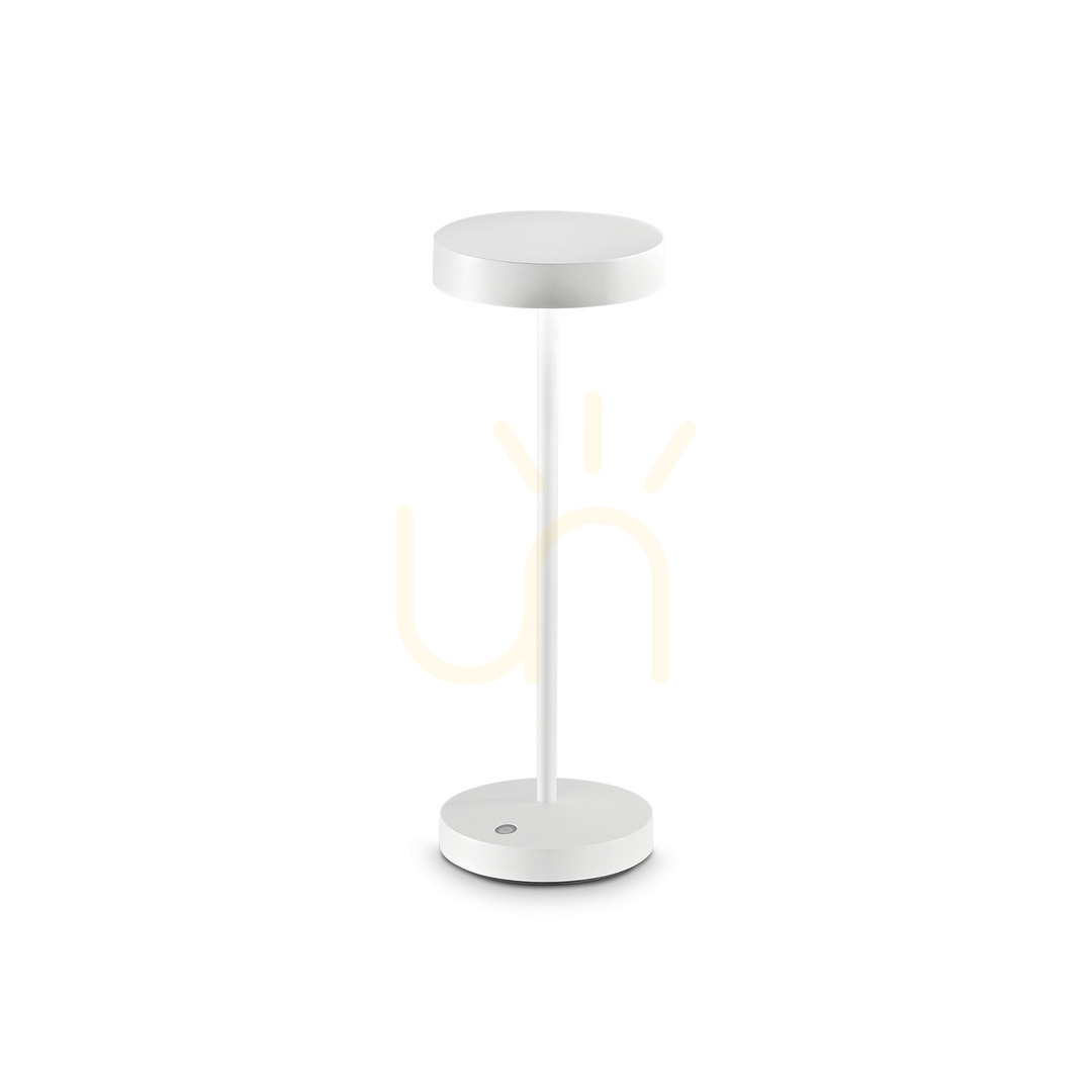 Jelölje be Asztali lámpa Ideallux TOFFEE TL Bianco fehér LED 2W 311715 Asztali lámpa Ideallux TOFFEE TL Bianco fehér LED 2W 311715