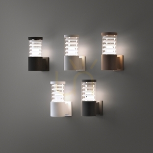 Kültéri fali lámpa Ideal Lux TRONCO AP1 GRIGIO szürke E27 1x42W 026978 small 1