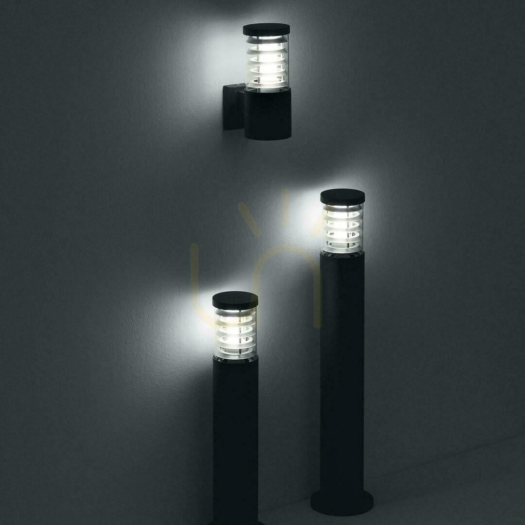 Kilátás Kültéri állólámpa Ideallux TRONCO PT1 H80 antracit E27 026992 Kültéri állólámpa Ideallux TRONCO PT1 H80 antracit E27 026992