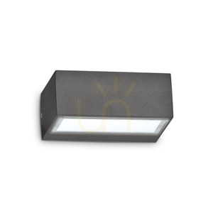 Kültéri fali lámpa Ideallux Twin AP1 antracit G9 115368 0 Kültéri fali lámpa Ideallux Twin AP1 antracit G9 115368 small 0