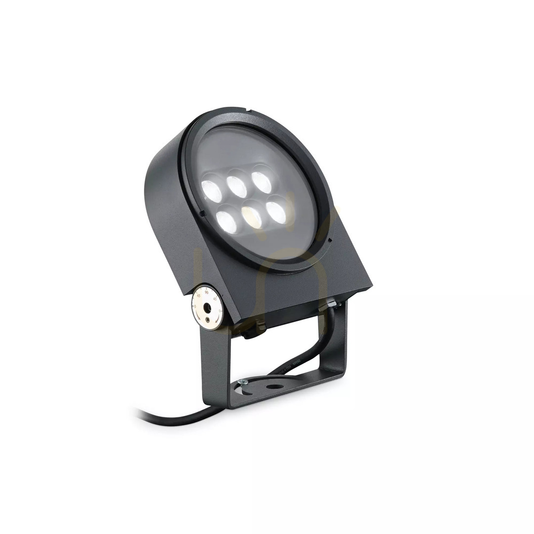 Kilátás Kültéri spotlámpa Ideallux ULEX antracit LED 15W alumínium 261294 Kültéri spotlámpa Ideallux ULEX antracit LED 15W alumínium 261294