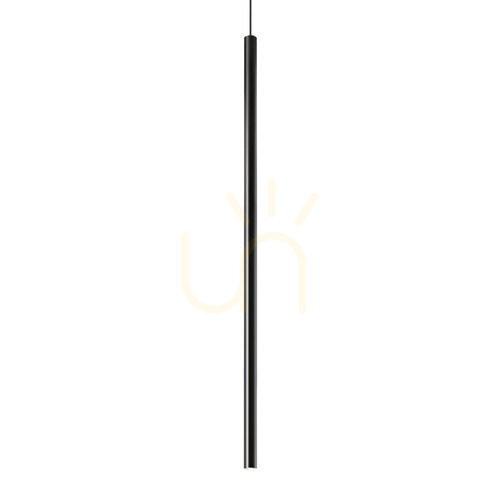 Jelölje be Függőlámpa Ideallux Look Ultrathin D100 Round fekete LED 11,5W 142913