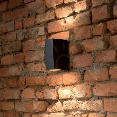 Jelölje be Ideal Lux UP AP2 Coffee kültéri fali lámpa barna 2×G9 IP44 213354