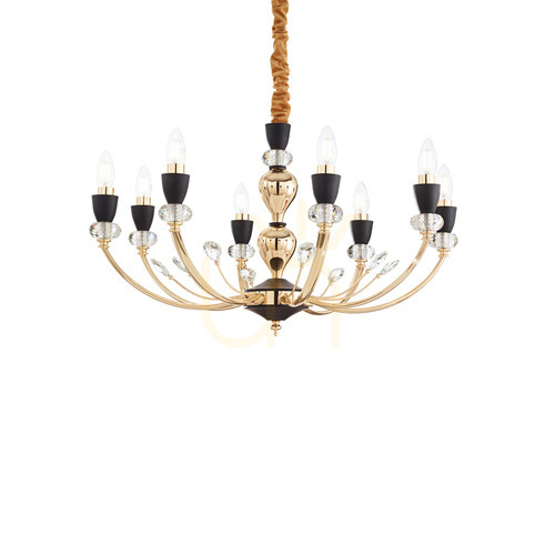 Jelölje be Függőlámpa Ideallux Vanity SP8 arany 8xE14 71 cm 206622