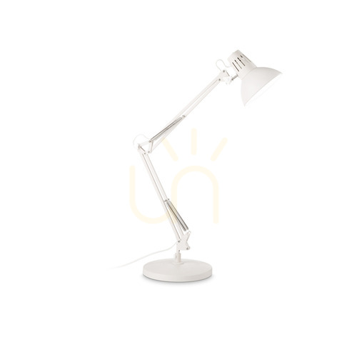 Jelölje be Asztali lámpa Ideallux WALLY TL1 Total White fehér fém E27 193991