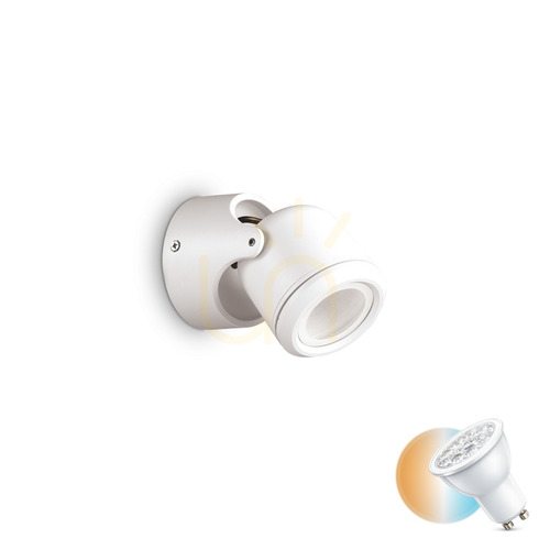 Jelölje be Kültéri fali lámpa Ideallux XENO AP1 Bianco fehér GU10 129488