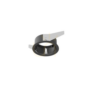 Lámpakeret Ideallux ZEUS Frame Trim Round 13W fekete 7,8 cm 323527 small 0