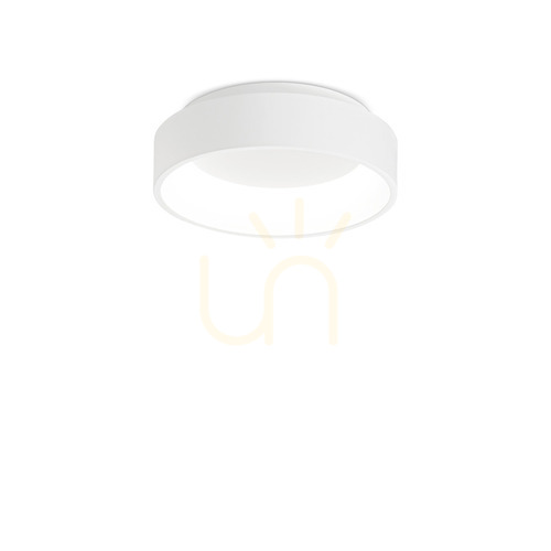 Jelölje be Plafon lámpa Ideallux ZIGGY D030 Bianco fehér LED 21W 27,7 cm 293776