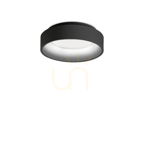 Jelölje be Plafon lámpa Ideallux ZIGGY D030 fekete LED 21W 27,7 cm 293769
