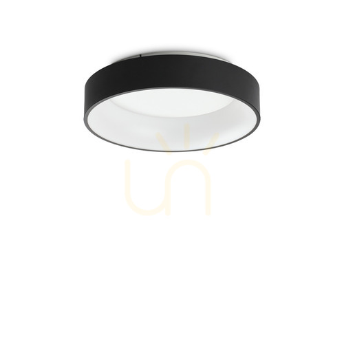 Jelölje be Plafon lámpa Ideallux ZIGGY PL D045 NERO fekete LED 30W 45 cm 307206