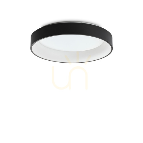 Jelölje be Plafon Ideallux Ziggy D060 nero fekete LED 43W 59,5 cm 307213