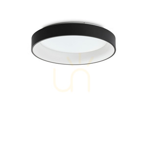 Plafon Ideallux Ziggy D060 nero fekete LED 43W 59,5 cm 307213 small 0