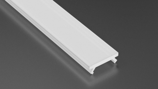 Jelölje be Lámpaernyő LED profilhoz LUMINES SLIM tejes 2 m Lámpaernyő LED profilhoz LUMINES SLIM tejes 2 m