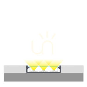 LUMINES SOLIS LED-profil, fehérre lakkozott, 1 m small 8