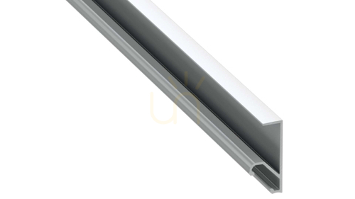 Jelölje be LUMINES LED-profil Q18 típusú ezüst eloxált 1 m