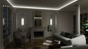 LED profil LUMINES típus Logi fehér lakkozott 2 m small 2