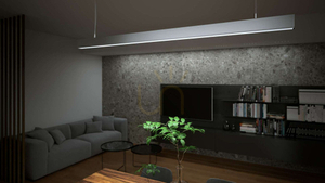 LED profil LUMINES típus Claro ezüst eloxált 1 m small 3