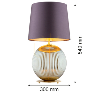 Asztali lámpa ARGON Hamilton lila E27 IP20 8532 small 4