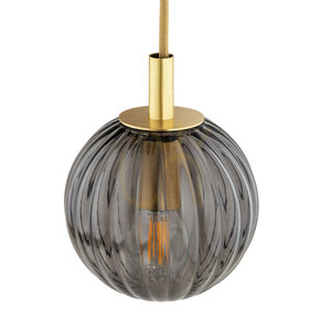 Függőlámpa Argon Paloma füstös csiszolt sárgaréz 5xE14 2185 small 3