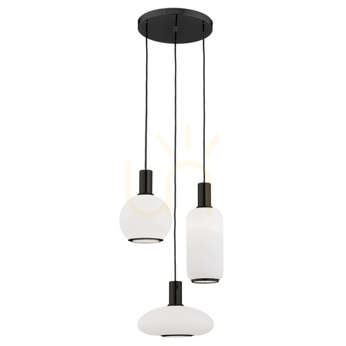 Jelölje be Függőlámpa ARGON Sagunto Plus 6323 fehér opál matt üveg E27 3x1W