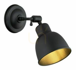 Fali lámpa Argon EUFRAT fekete E27 3185 small 3