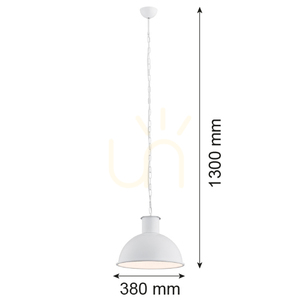 Függőlámpa Argon Eufrat fehér 380 mm E27 IP20 3193 1 Függőlámpa Argon Eufrat fehér 380 mm E27 IP20 3193 small 1