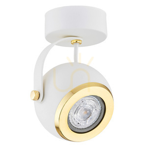 Plafon Argon KOS PLUS 4901 fehér sárgaréz IP20 GU10 small 1