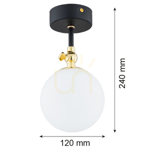 Fali lámpa ARGON LATINA fehér IP44 4003 small 1