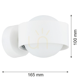 Fali lámpa ARGON MASSIMO PLUS fehér IP44 8057 small 1