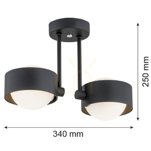 Függőlámpa Argon Massimo Plus fehér IP44 7089 small 1