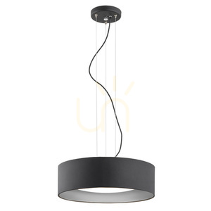 ARGON MOHITO 1214 függőlámpa, fekete-ezüst, 3xE27, ø45 cm small 0