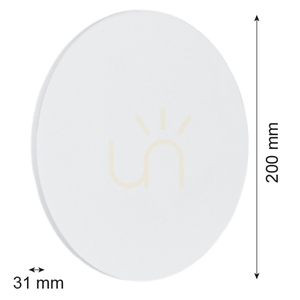 ARGON OREGON 3855 fehér LED fali lámpa 4,5 W IP20 small 2