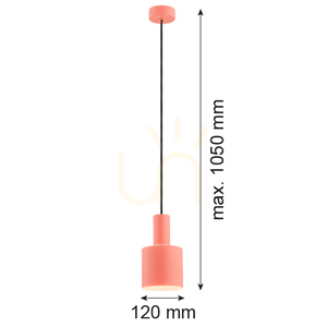 Függőlámpa ARGON SINES türkiz sárgaréz E27 IP20 4218 small 1