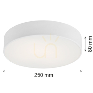 Plafon ARGON DARLING fehér 2xE27 250 mm 3082 small 8