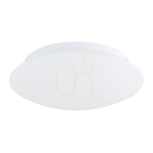 ARGON GIN 694 mennyezeti lámpa, fehér opálüveg, 2×E27, 30 cm small 1