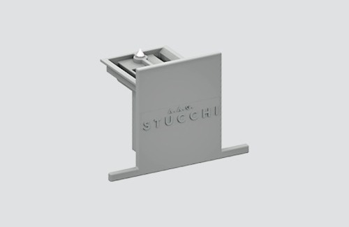 Jelölje be STUCCHI 9004-R/G süllyesztett sín zárókupak szürke STUCCHI 9004-R/G süllyesztett sín zárókupak szürke