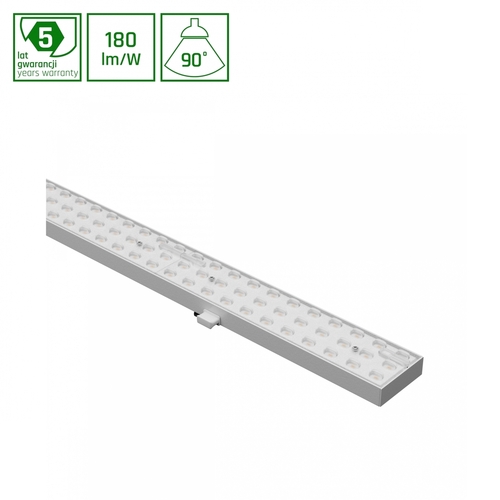 Jelölje be Limea Pro csatornarendszer 75 W Nw 230 V 90st Ip40 1438mm Fehér 5 év Gw. Dali