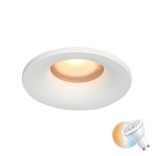 Jelölje be Süllyesztett lámpatest Italux Barto GU10 fehér IP44 8,5 cm DL-60327-IP44-WH