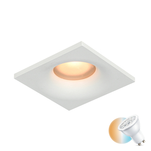 Italux süllyesztett lámpatest GU10 IP44 fehér alumínium DL-61903-IP44-WH small 0