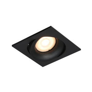 Süllyesztett lámpatest Italux Ponar GU10 fekete alumínium DL-26451-GU10-BK small 1