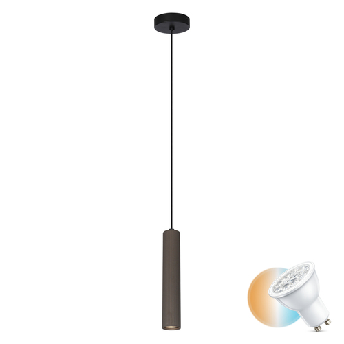 Jelölje be Italux Rilok barna GU10 LED függőlámpa PND-83920-1-BRO