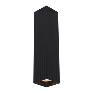 Felületre szerelhető lámpa Italux fekete alumínium GU10 24 cm CLN-37492-L-BK small 1