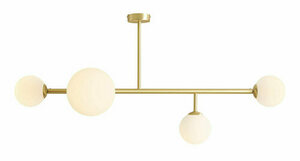 Plafon lámpa Dione 4 Brass Aldex sárgaréz 1092PL_L40 small 0