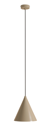 Jelölje be Függőlámpa Aldex Form bézs fém 24 cm 1108G17